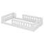 Lit plateforme en bois avec garde-corps-925873961