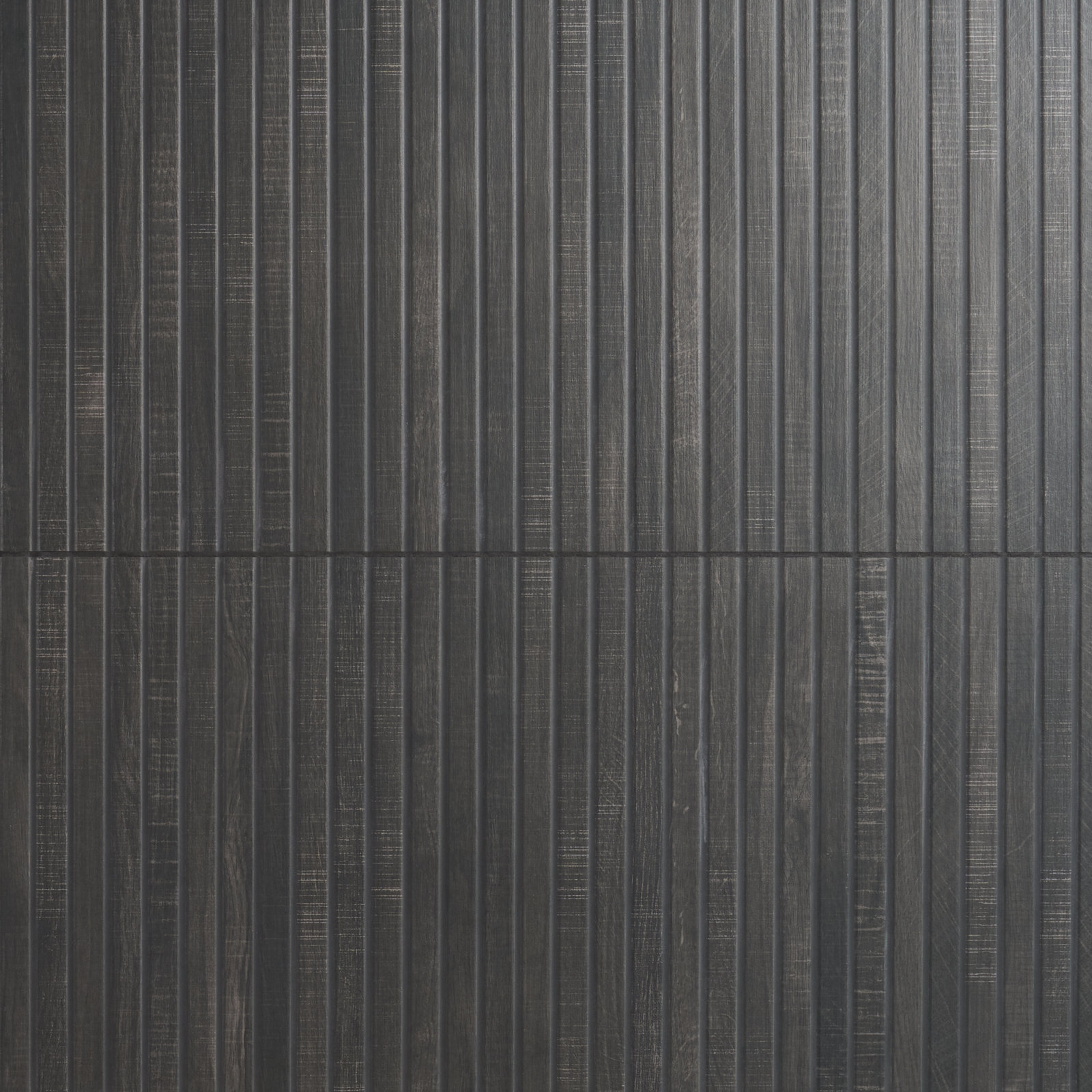 Auburn Ribbon 24" x 48" Porcelain Wall Tile, Black