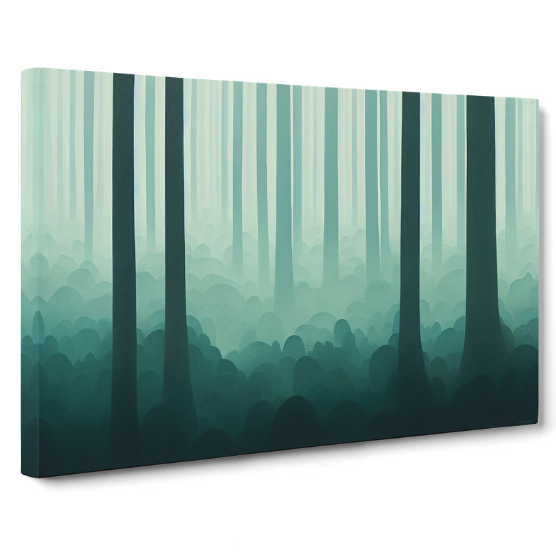 Stylish Forest - Wrapped Canvas