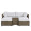 Thecle 229cm Wide Patio Sofa with Cushions