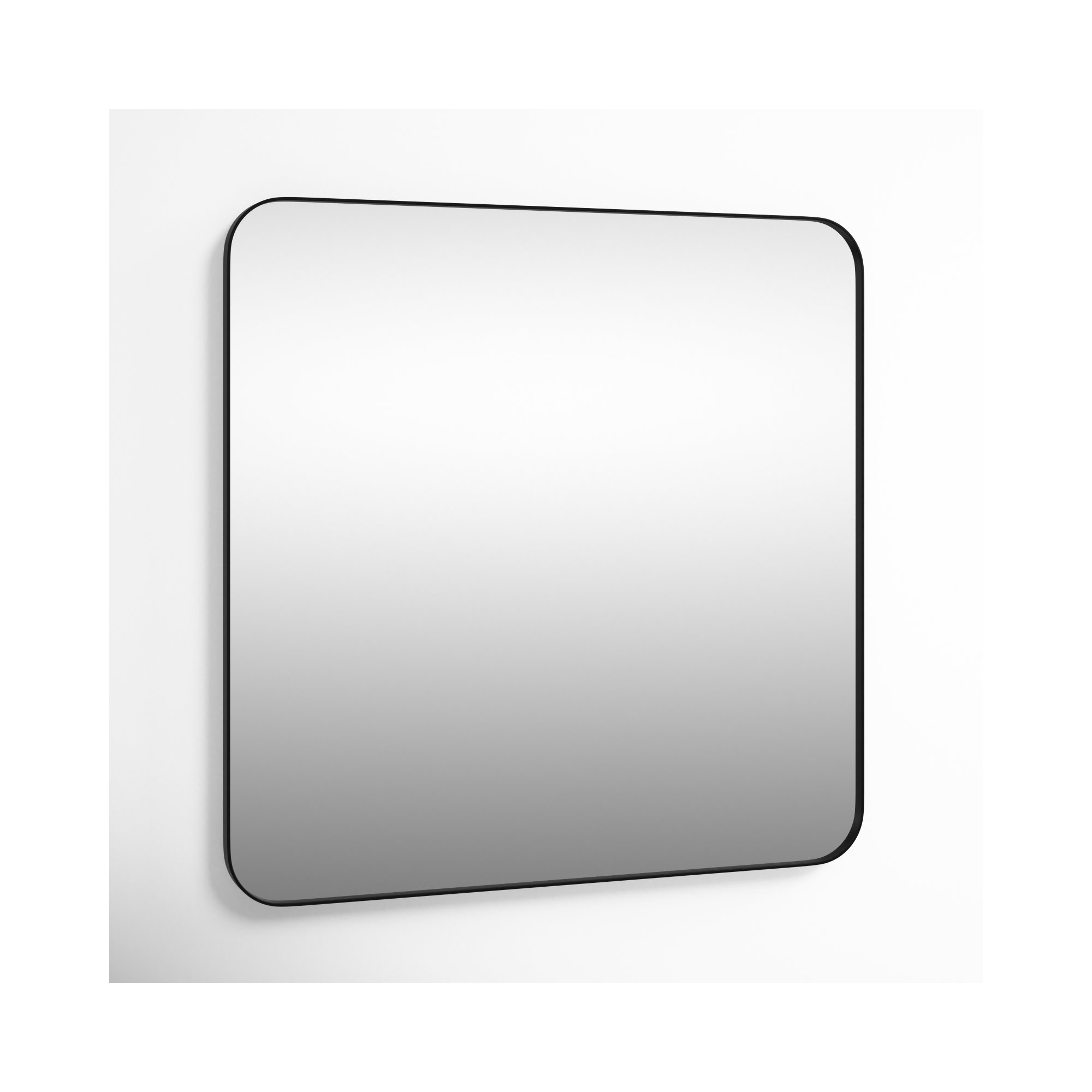 Eaton Metal Mirror, Black