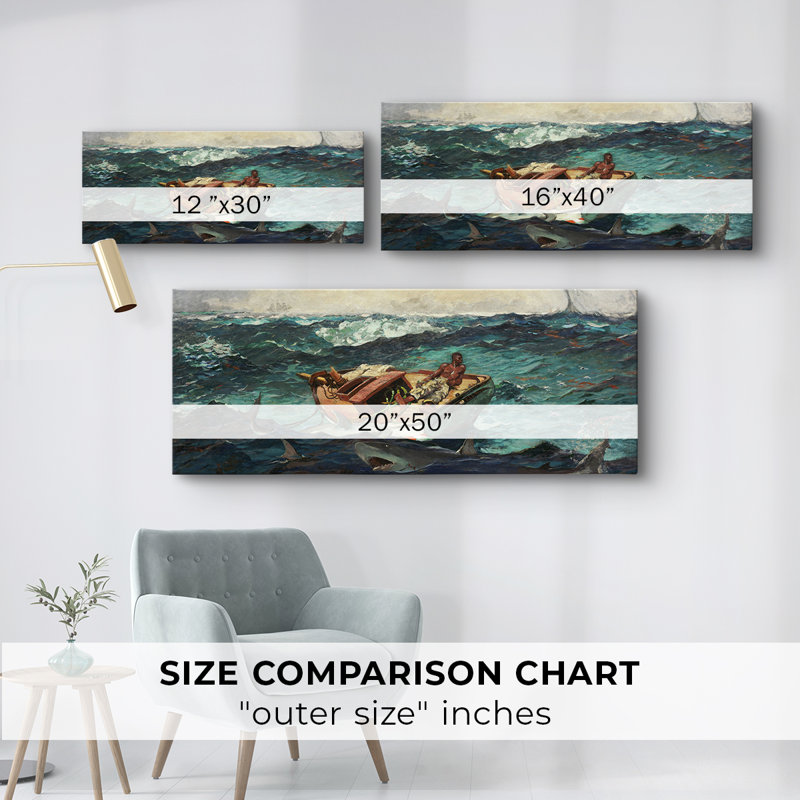 Série paysage - CCLX - Toile tendue avec châssis - Prêt à accrocher, H 12 po x l 30 po