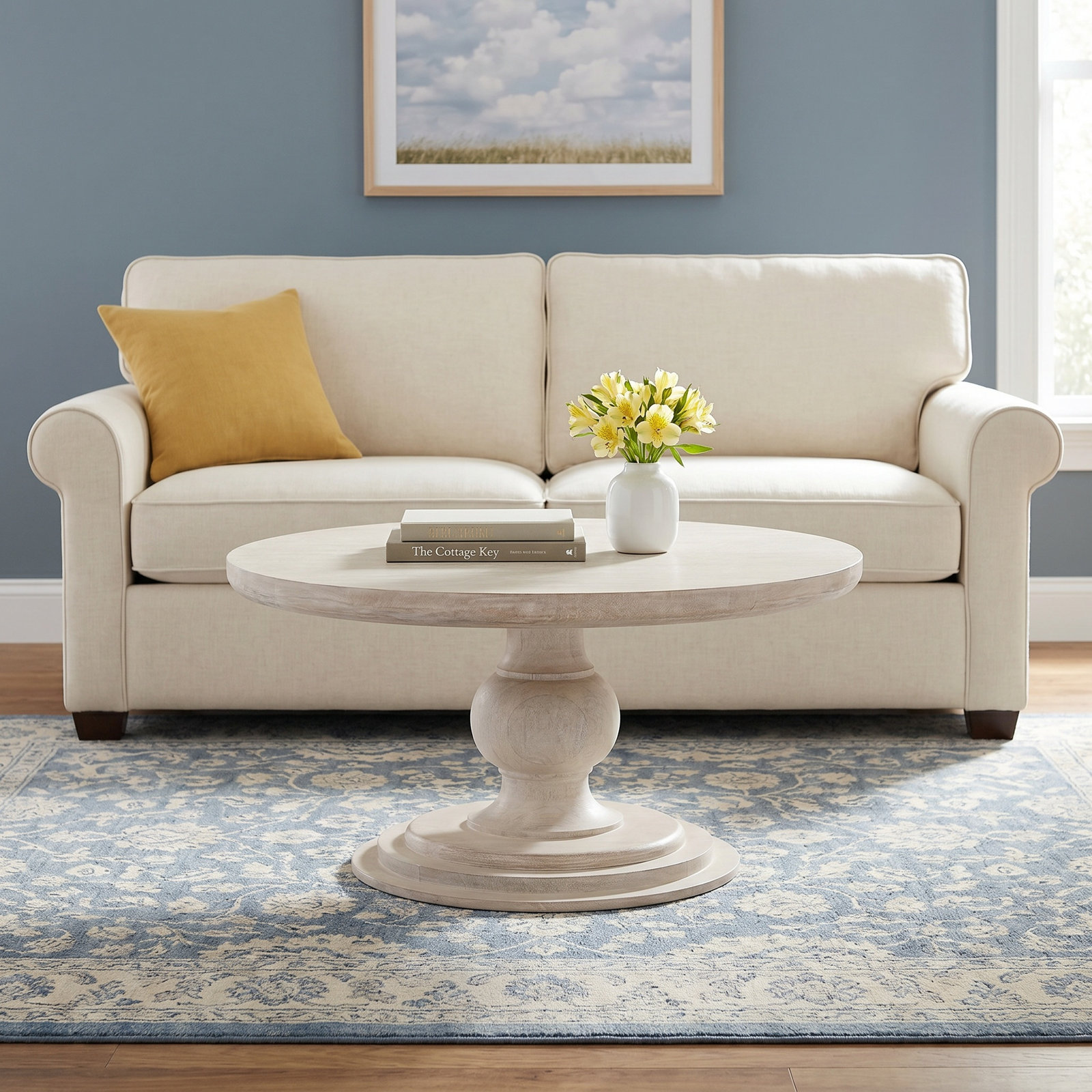 Kimble Solid Wood Single Coffee Table