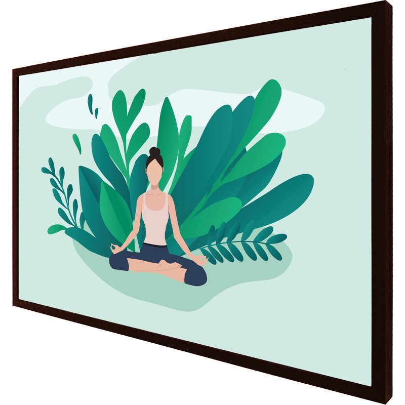 Centerfield Single Picture Frame Print, 76cm H x 114cm W x 4cm D, Brown Framed