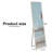 Versatile Full-Length Floor Mirror With Stylish Solid Wood Frame For Various Settings