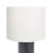 Aura Black Table Lamp with On/Off Switch Black Block Base