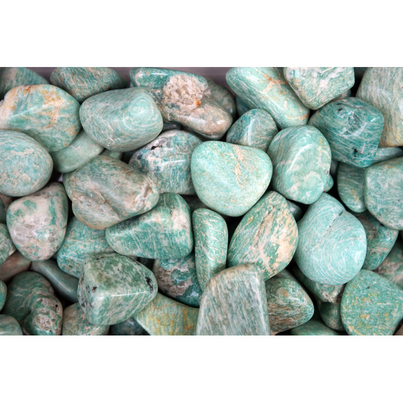 Amazonite Stone by Adomer - Wrapped Canvas Print, 81cm H x 122cm W