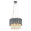 Lustre rond en cristal de chrome transitionnel 12 lumières-1132348906-1086783711