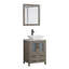  Ensemble de meuble-lavabo simple 24 "avec miroir-106870234