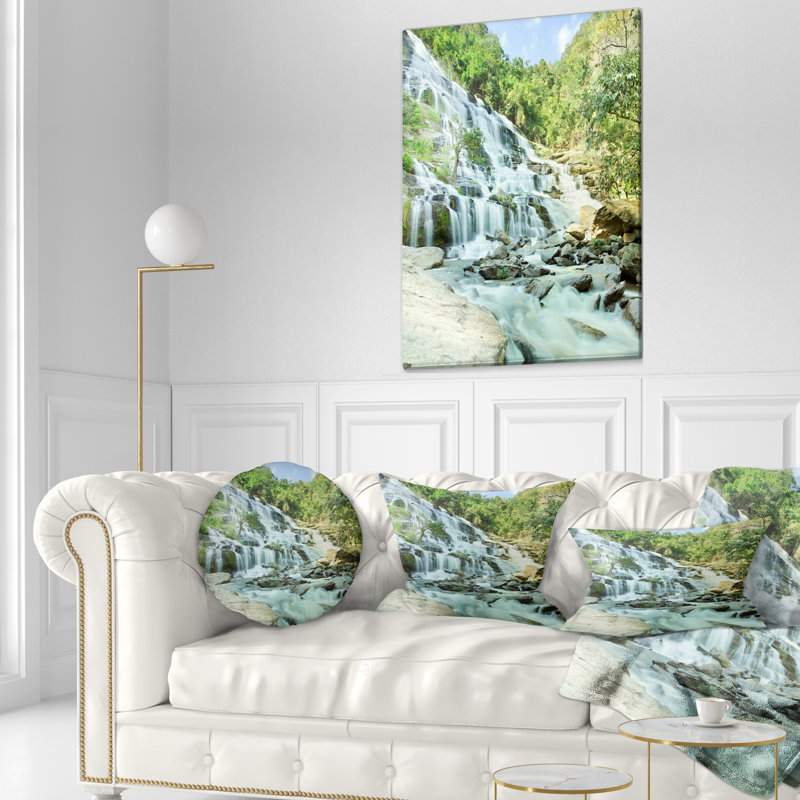 Coussin Schafer Landscape Maeyar Waterfall
