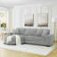 Canapé-lit modulaire rembourré en velours Corduroy-1029104560