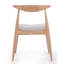 Chaise de salle à manger en bois, ensemble de 2