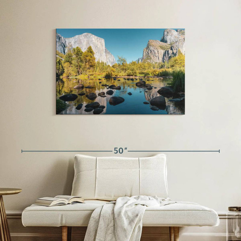 Alvord Yosemite Crystal Lake, H 26 po x l 39 po