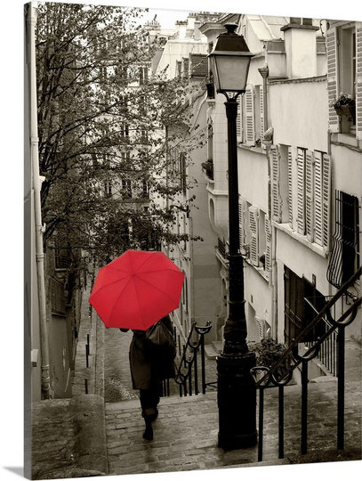 Paris Stroll " Paris Stroll II " by Sue Schlabach Great Big Canvas 