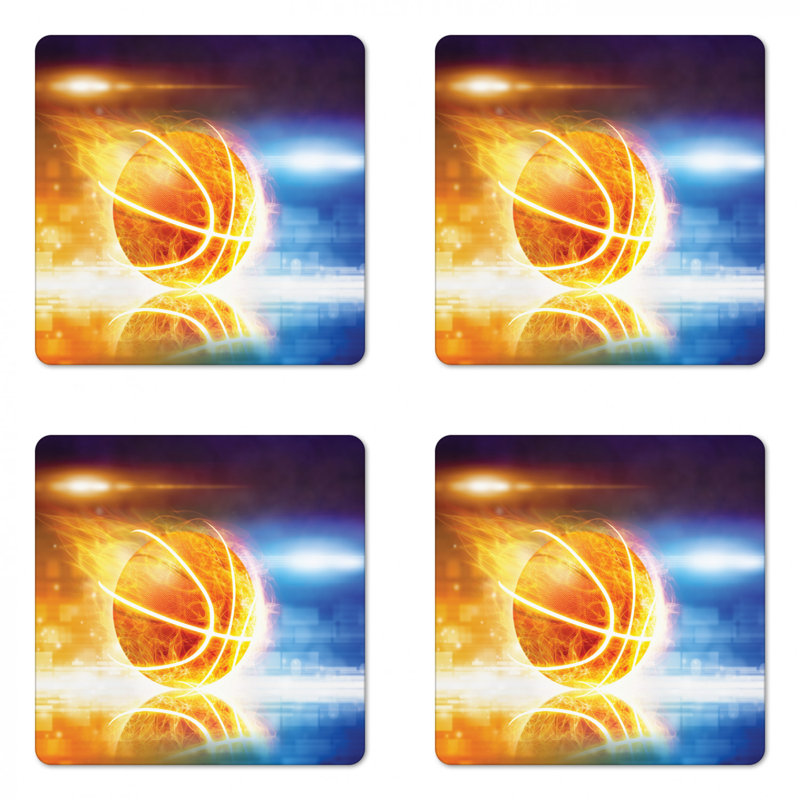 Sous-verre basket
