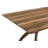 Randolph 7-Piece Smart Top Rectangular Dining Set Sheesham and Brown
