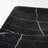 Tratto Rectangular Black Marble Tray-130007634