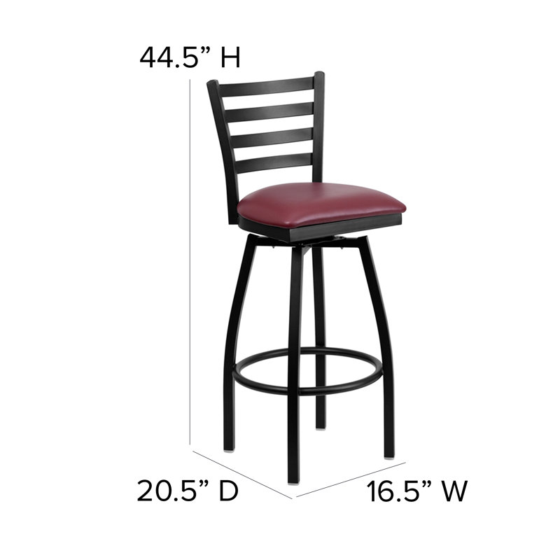 Tabouret tournant 32 "Lomonaco, Bourgogne, 1