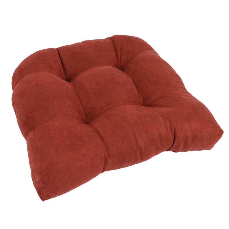 Outdoor 5'' Seat Cushion, Cardinal Red