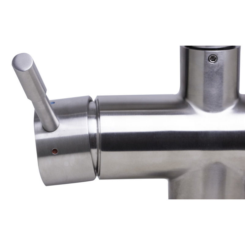 Robinet remplisseur, Acier inoxydable brossé