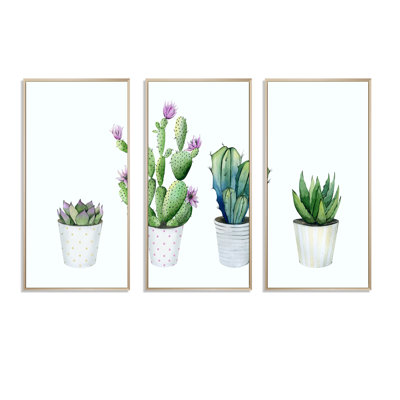 " Unknown " 3 - Pieces Painting Print