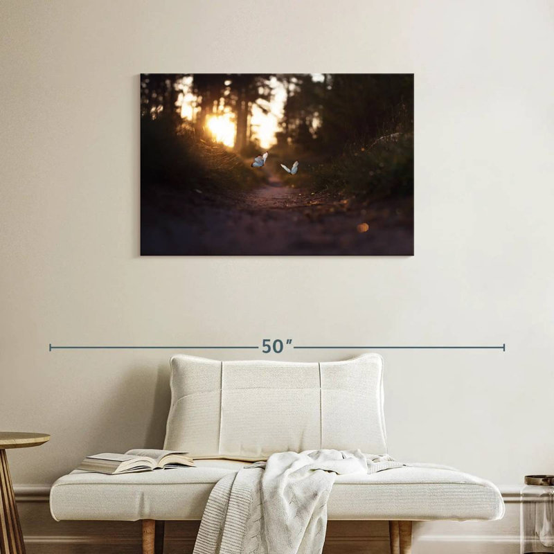 Brampt Butterfly Trail, 24" H x 36" W