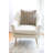 Zahir Velvet Armchair-1221972450