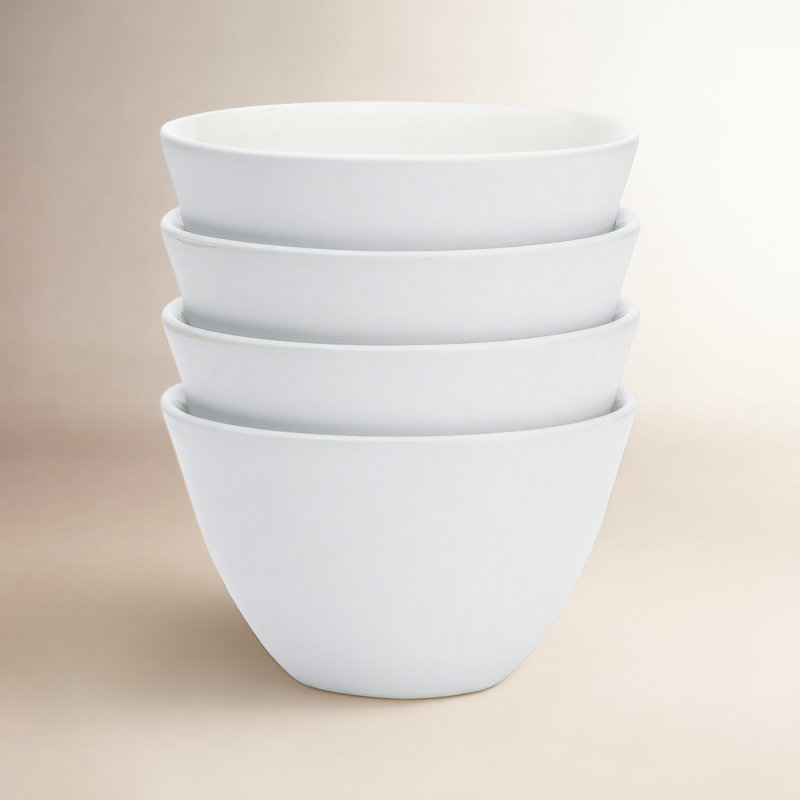 Mini bols Noritake Colorwave, Blanc