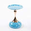 Table d'appoint polyvalente en métal à piédestal-366635343-366635341