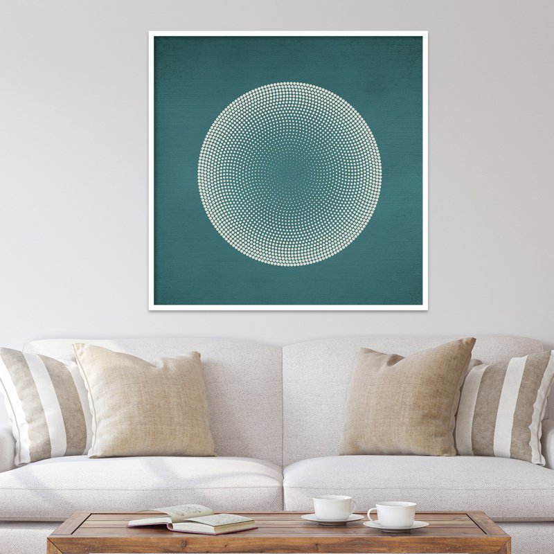Circles by Incado, 41" H x 41" W x 1" D, White