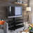 Multi-Function Angle And Height Adjustable Tempered Glass  TV Stand