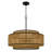 Teton 5-Light Matte Black Pendant Light