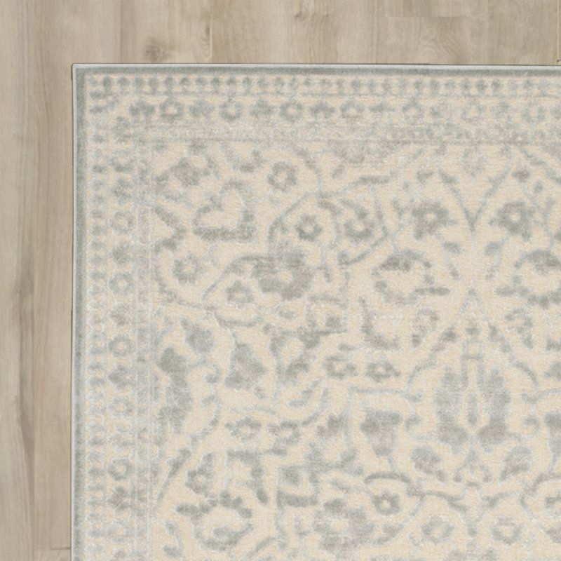 Tapis oriental en pierre Mitchum, Rectangle 5 pi x 7 pi