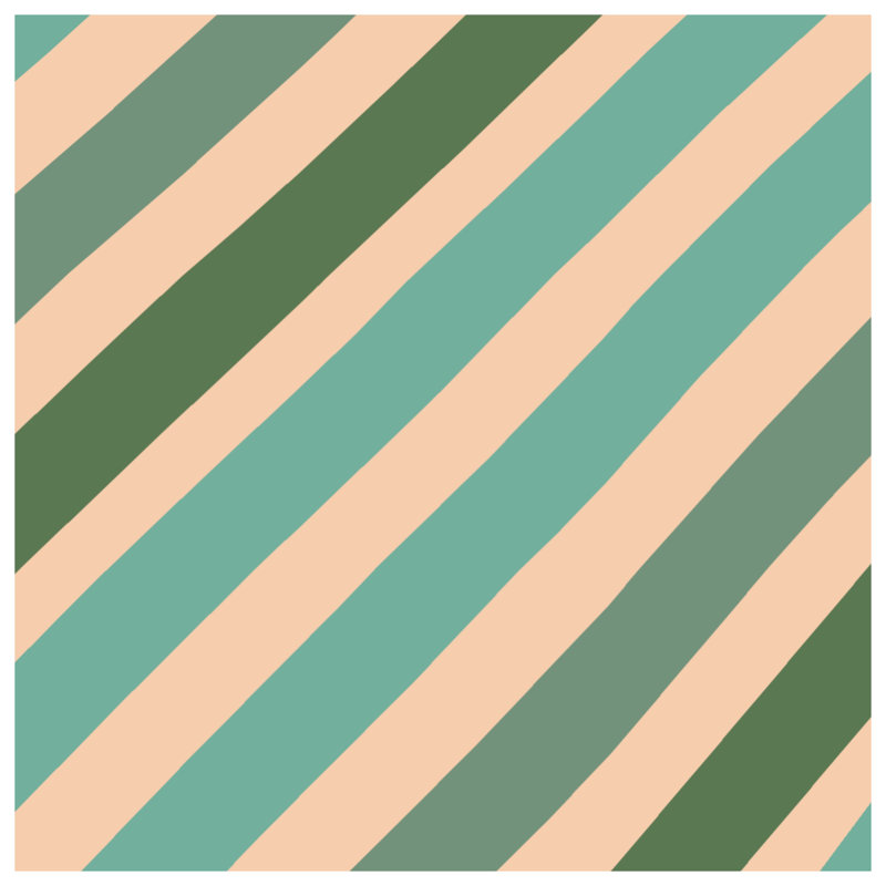 Coussins décoratifs à rayures diagonales, 16 x 16 inches