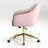 Farrah Tufted Velvet Upholstered Desk Chair-101215815