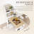 Buffet With Hutch And Foldable Dining Table-1916433784