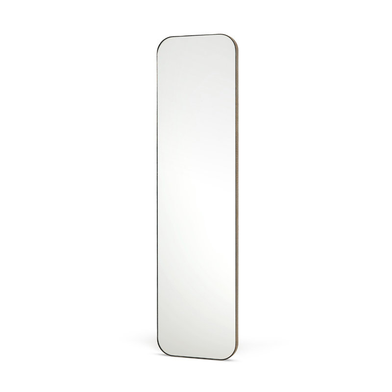 Camille Narrow Mirror - Gilded Brass, 78" x 20"