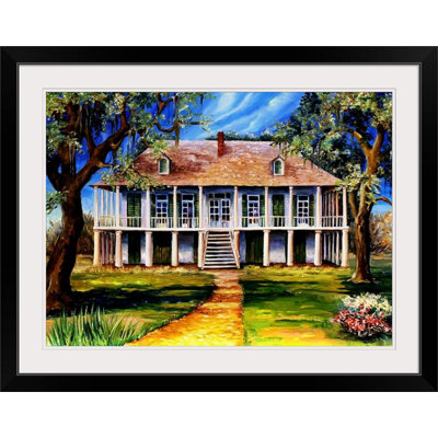 «Old Louisiana Plantation» par Bebe, impression