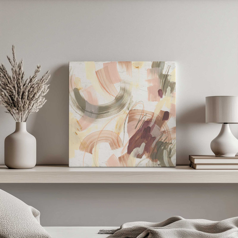 «Perpetual Rounds II» par June Erica Vess, reproduction d'art sur toile, H 12 po x l 12 po