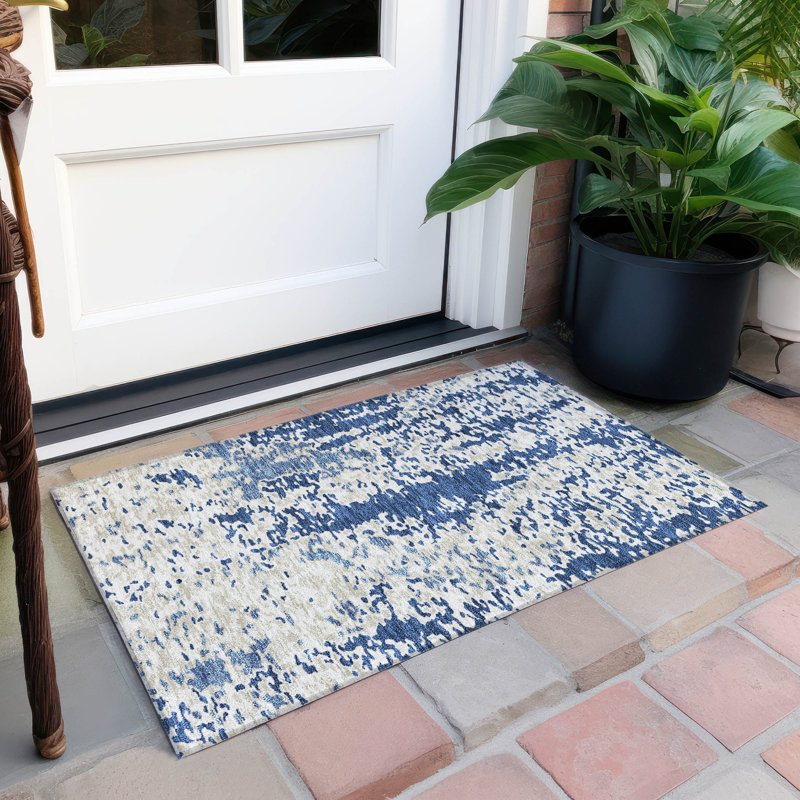 Tapis antidérapant Aleg, Rectangle 1 pi 8 po x 2 pi 6 po