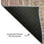 Tapis géométrique de qualité supérieure lavable à la machine AMF1726-711198109