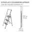 3 - Step Aluminum Lightweight Folding Step Ladder-1216447999