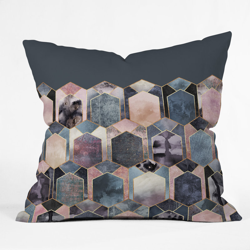 Coussin décoratif de rêve elisabeth fredriksson art déco, 16 po x 1 po