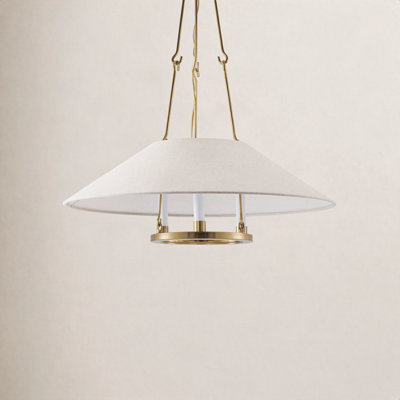 Iron 3-Light Chandelier
