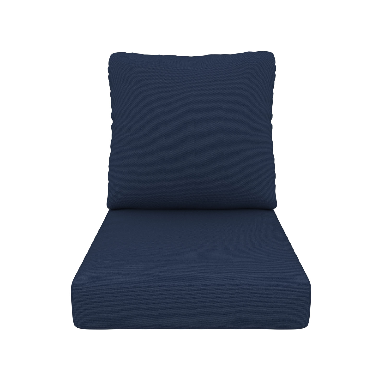 Amala 22" Sunbrella® Seat and Back Cushion, Canvas Navy Sunbrella® Canvas