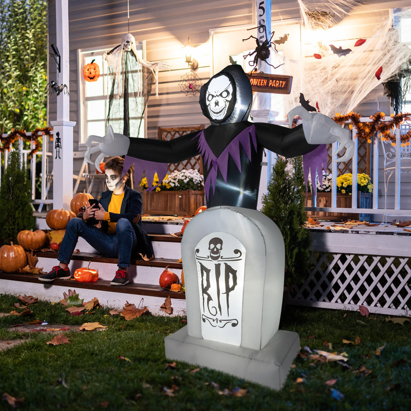 Denio Grave Scene avec Grim Reaper