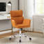 Chaise de travail pivotante en similicuir Caylin-1664664497