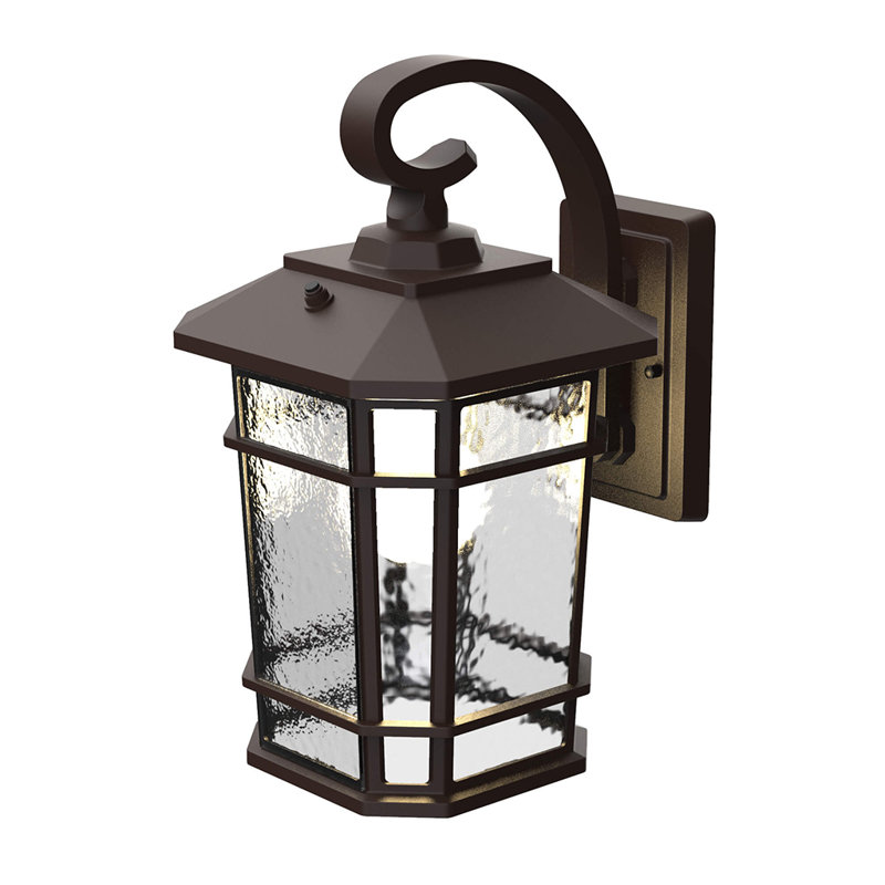 KODA Outdoor LED Wall Lantern, Bronze