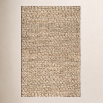 Natural Hand-Woven Jute Rug