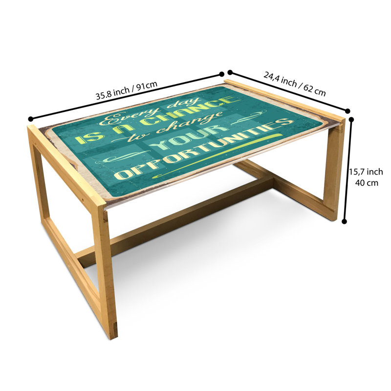 Ingegerd Sled Coffee Table, 90cm H x 62cm W x 40cm D